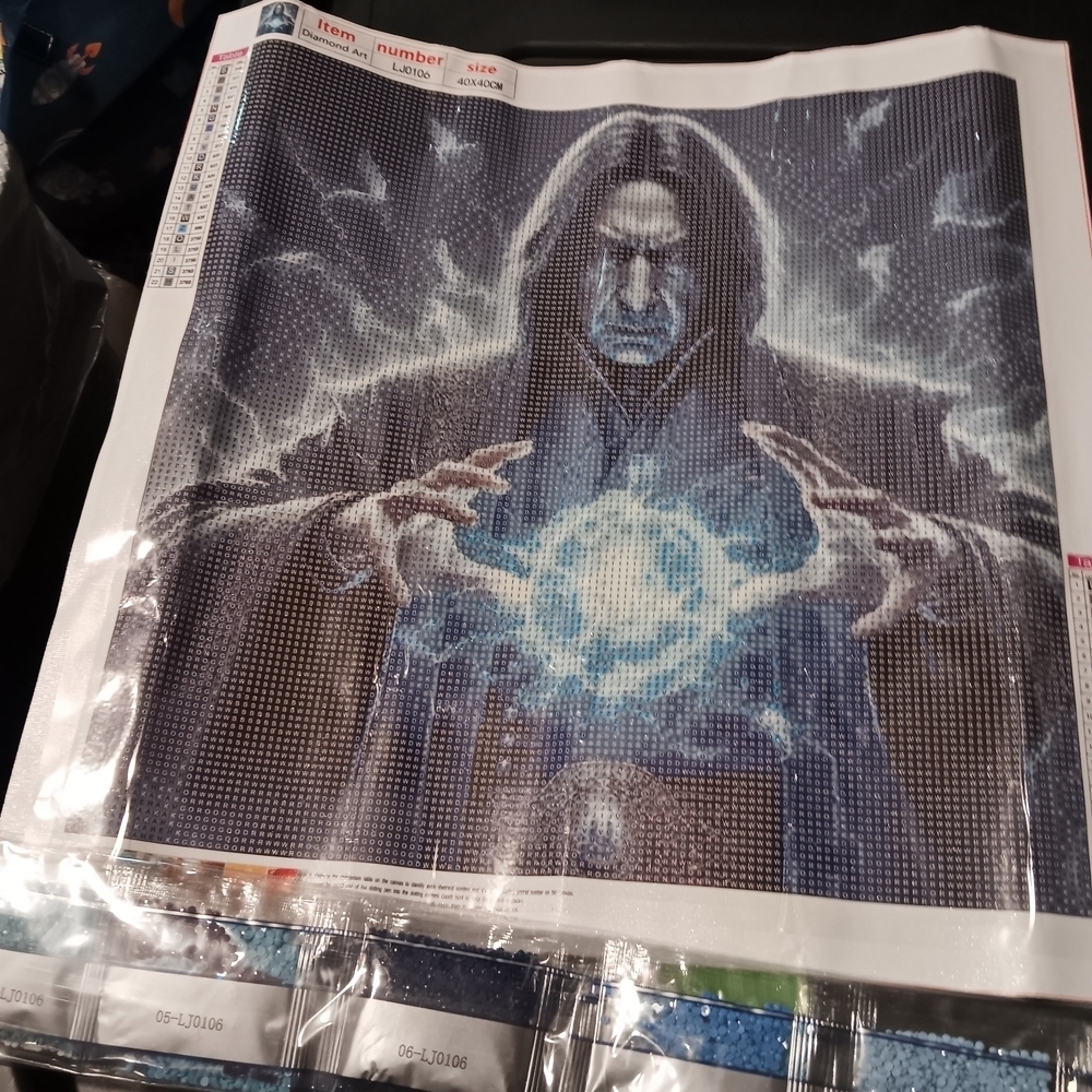 Harry Potter Severus Snape Diamond Art Paint Kit 40x40